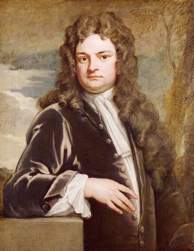 Portrait of Sir Richard Steele (1711) by Godfrey Kneller